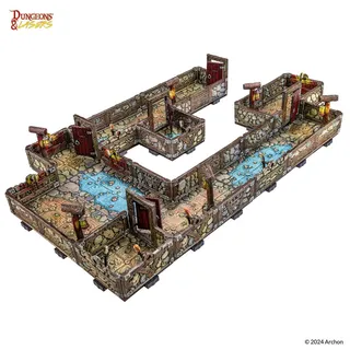 Archon Studio Dungeons - Dwarven Mine Pre-painted