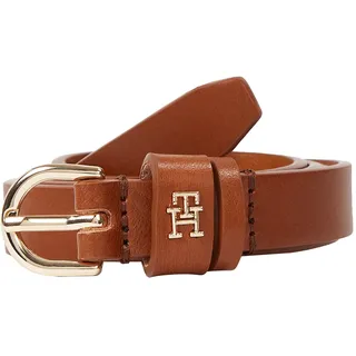 Tommy Hilfiger Damengürtel Leder 1,5 cm Braun 75