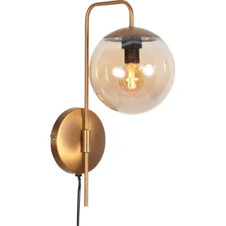 Steinhauer - wandleuchte - Bollique - bronze - glas metall - bettlampe - E14 - 4609BR - Bronze