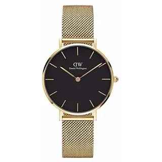 Nur Zeit Maschenband Daniel Wellington Gold Kollektion EverOro - frau - Goldfarben, Weiß