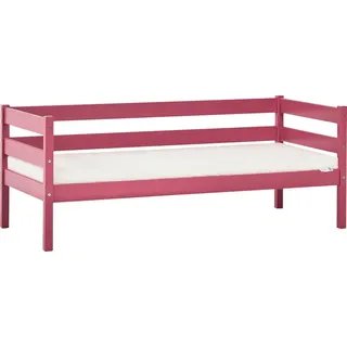Jugendbett ECO Comfort 70 x 160 cm Kiefer massiv rosa