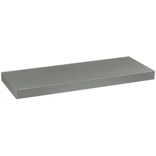 Five – Wandregal, schwimmend, Farbe Grün/Grau, L 60 cm, unsichtbare Befestigungen