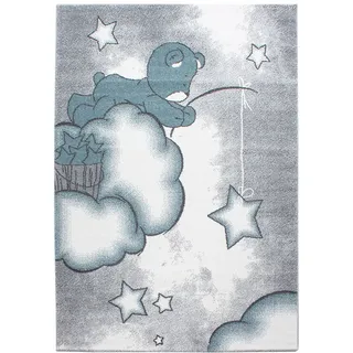 Ayyildiz Kinderteppich Kids 580 Blau 140 cm x 200 cm