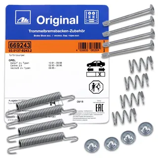 ATE Zubehörsatz Feststellbremsbacken