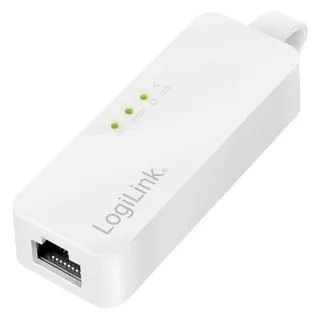Logilink UA0144B Netzwerkadapter 100 MBit/s USB-A (USB 2.0), RJ45