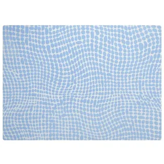 APS 60590 "Velma Tischset/Platzset, abwaschbar, schmutzabweisend & rutschhemmend, 45 x 33 cm, 1 STK., Silikon, blau