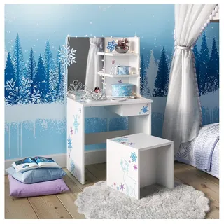 Vicco Schminktisch Schneeflocke Weiß 54.8 cm