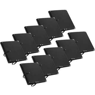 Classic Cantabile Notenmappe Deluxe Schwarz 10er Set