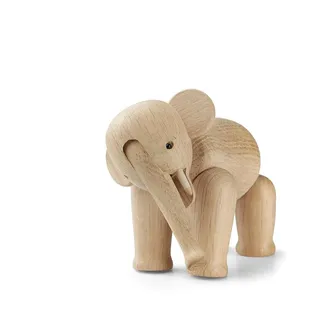Kay Bojesen - Elephant mini - Oak - H9.5 cm)
