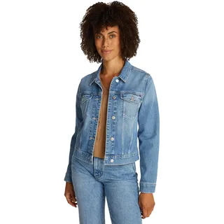 Tommy Hilfiger Damen Jeansjacke Uma Slim Fit, Blau (Uma), 38