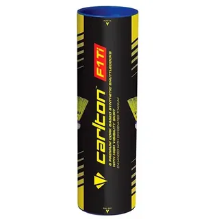 Carlton F1 Ti Nylon Badminton Balls Yellow