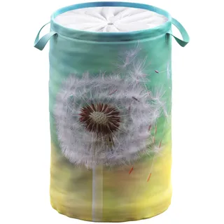 Sanilo Wäschekorb »Pusteblume« 60 Liter, faltbar, mit Sichtschutz, blau