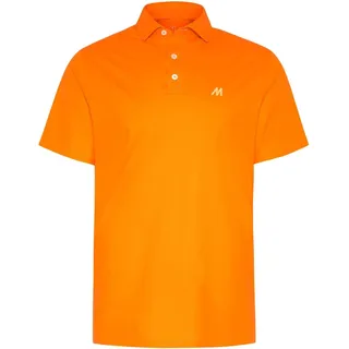 T-Shirt MEYER "Tiger", Herren, Gr. XL, orange, Obermaterial: 90% Polyamid PA. 10% Elasthan EL., regular fit, V-Ausschnitt, Shirts T-Shirt, mit UV-Schutz, aus der Golf Serie