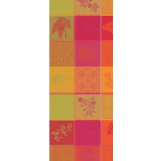 Garnier GARNIER-THIEBAUT Tischläufer MILLE TUTTI FRUTTI SANGRIA 55 x 180 cm Baumwolle
