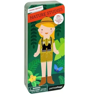 Petit Collage magnetisches Anziehspiel Natur - kreatives Spielzeug - Gelb