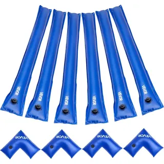 Vevor Wassersäcke-Set 2,4 m Transparent