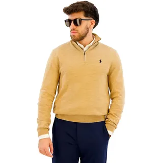 Polo Ralph Lauren 785a87152 Halbzippullover - Salted Caramel Melange - M
