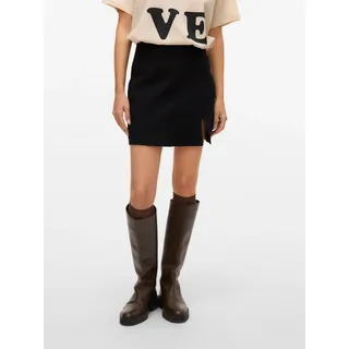 Vero Moda Jeansrock "VMNELLY HR SHORT SKIRT DNM MIX NOOS", schwarz