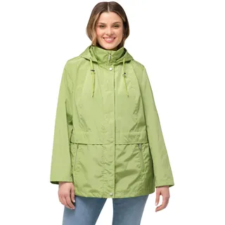 Ulla Popken, Damen, große Größen, Spezialistin Hyprar Windbreaker: Übergangsjacke mit Kapuze