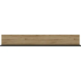 Home affaire Wandboard "Novena" Breite 160cm, catania eiche, schwarz