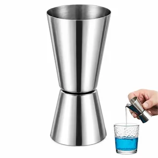 Messbecher Cocktail,Cl Messbecher Cocktail,Cocktail Messbecher,Jigger,Edelstahl,Schnaps Ausgiesser, Barmass Cocktailmessbecher,Barmass Cocktailmessbecher