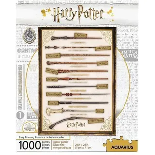 Harry Potter Puzzle Zauberstäbe (1000 Teile)