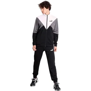 PUMA Herren CB Retro Track Suit CL Trainingsanzug, Black, M