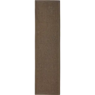 heine home Teppich 7 mm Höhe, dunkelbraun
