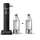 Carbonator 3 matte black + 2 PET-Flaschen 1 l + CO2-Zylinder