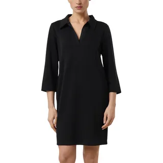Comma Kurzes Jerseykleid mit Polokragen und Eingrifftaschen