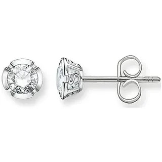 Thomas Sabo Sabo Damen-Ohrstecker 925 Silber Zirkonia weiß Brillantschliff - SCH150023
