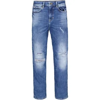 GARCIA Mom-Jeans »Isabella«, blau