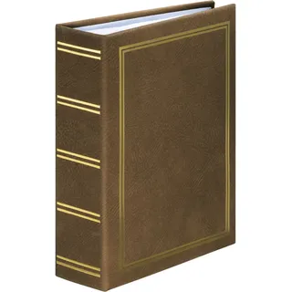 Hama London braun 13x18 100 Fotos Einsteck-Album 7175