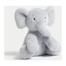 M&S Collection Peluche éléphant avec texte «Born in 2024» - Gris Assorti, Gris Assorti - 1SIZE