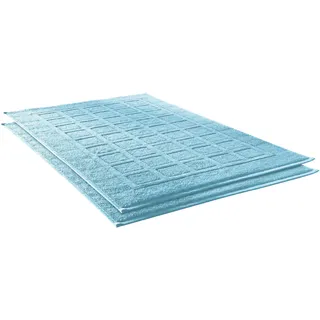 Dyckhoff "Planet" Höhe 3 mm beidseitig nutzbar fußbodenheizungsgeeignet Baumwolle, 2er Set Hotelmatte,