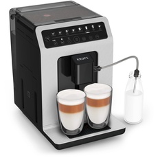 KRUPS Kaffeevollautomat, 7 voreingestellte Getränke, Cappuccino, Espresso, Milchgetränke, One-Touch-System, Evidence Eco-Design, YY4660FD
