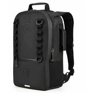 Travel Dude Wasserdichter Rucksack 15L – Dry Bag Rucksack für Herren, Rolltop Seesack mit airtight Zipper – Wasserdichter Fahrradrucksack, Strandrucksack & Wanderrucksack