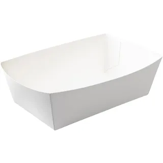 ALPHAFORM Tüte mit 50 weißen Pappschalen 750 ml