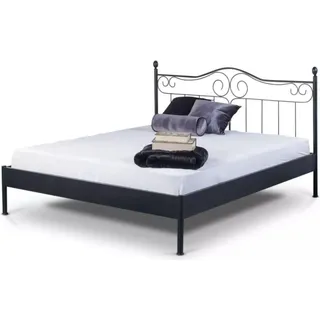 Metallbett Alessia – 140 x 220 cm / schwarz