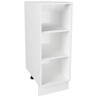 Mid.you Küchenunterschrank , Weiß , Holzwerkstoff , einzeln stellbar , 30x81x44 cm , Küchen, Küchenmöbel, Küchenschränke, Küchenunterschränke