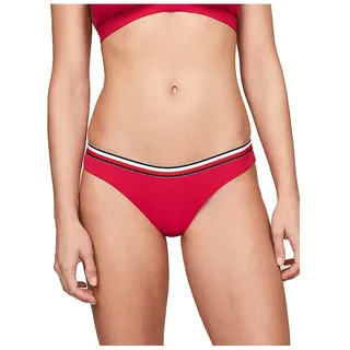Tommy Hilfiger Cheeky High Leg Bikini-höschen - Primary Red - M