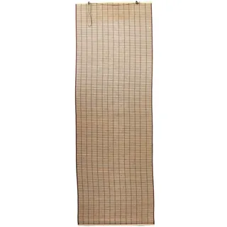 Zelt Rollladen A Walze IN Holz Aus Bambus Bordeaux Umrandet 120 CM X 300 CM Lux