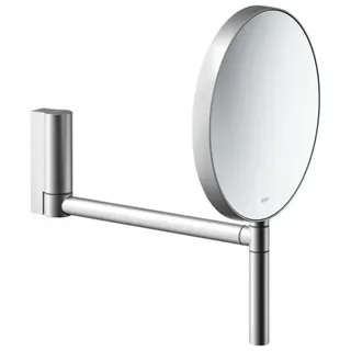KEUCO PLAN Kosmetikspiegel, unbeleuchtet, rund, Wandmontage, 17649170002, Farbe: Aluminium-finish