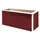 Hochbeet Herba 205 x 80 x 81 cm Rot