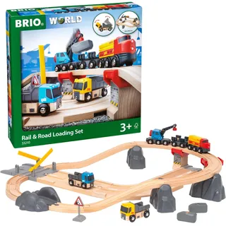BRIO Straßen und Schienen Steinverlade Set (33210)