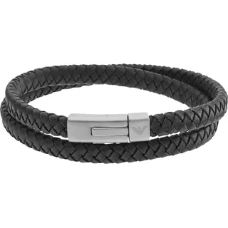 Emporio Armani Armband Herren Edelstahl schwarz EGS2176040 Größe 18,5 cm