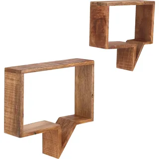 Möbilia Titlis Wandregal 50 x 13 x 46 cm Beige