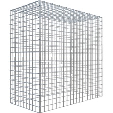 Bild Gabione, silbergrau, Maschenweite 5 cm x 100 x 50 Maschenw x 5 cm