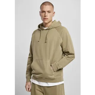 Urban Classics Overdyed Kapuzenpullover - Green Khaki - M