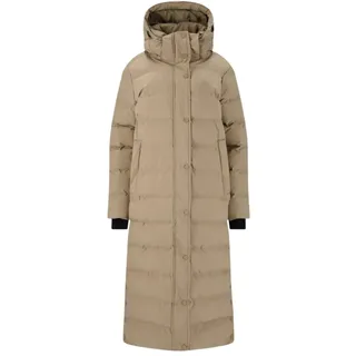 Whistler Winter-Daunenmantel Joan Long Puffer (warm, winddicht, wasserdicht) beige/braun Damen